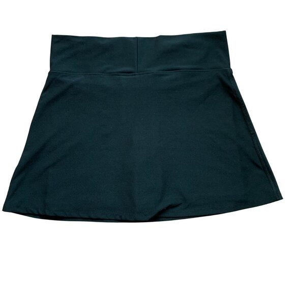 MESSAGE FACTORY - Women's High Rise Skort (skirt with inner short) black medium - Picture 5 of 6